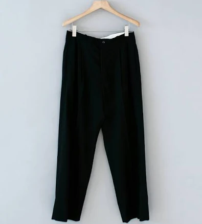 Bauth Tropical Wool Two Tuck Trousers