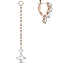Swarovski Attract Rose-Gold-Tone Plated Earrings
