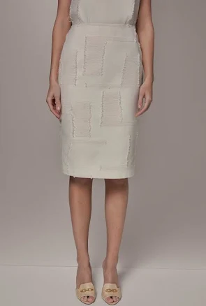 Donna Karan Women's Jacquard Pencil Skirt