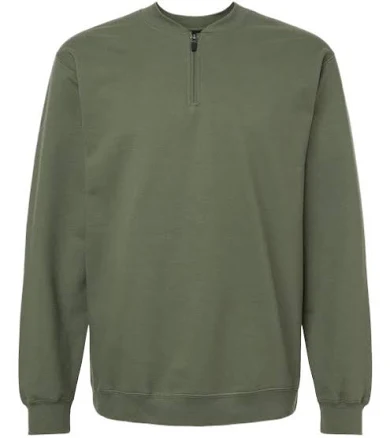 Gildan SF008 Softstyle Midweight 1/4 Zip Sweatshirt