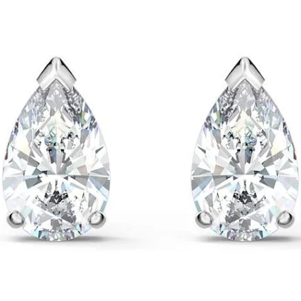 Attract Pear Stud Pierced Earrings