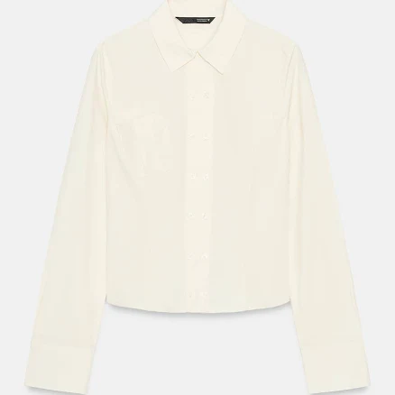Zara Fitted Poplin Shirt