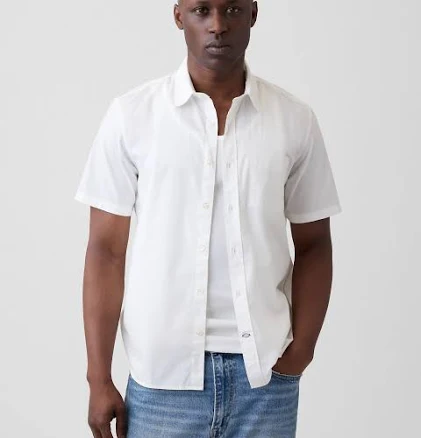 Gap Men's Stretch Poplin Shirt