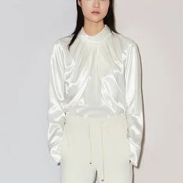 OPHELIE SATIN BLOUSE