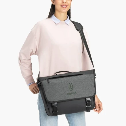 Custom VistaPrint Premium Messenger Bag | No Min. Qty | VistaPrint