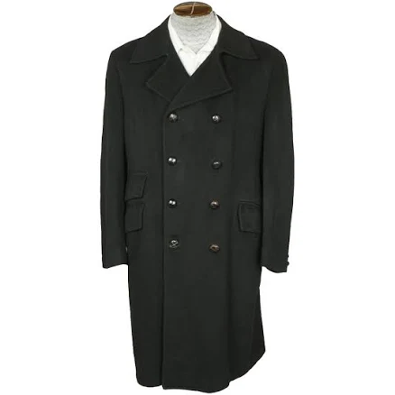 Vintage 1960s Mod Cashmere Overcoat