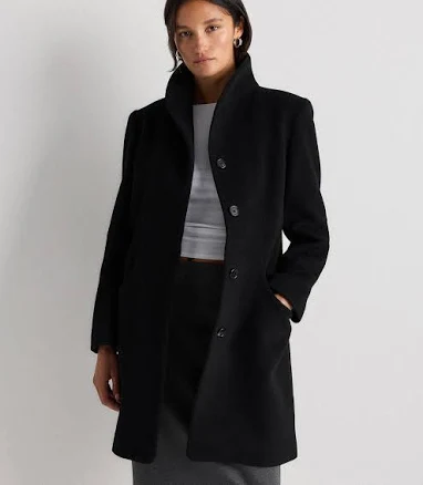 Quince Women's Wool Cashmere Cocoon Coat