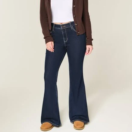Hollister Women's High-Rise Flare Jeans