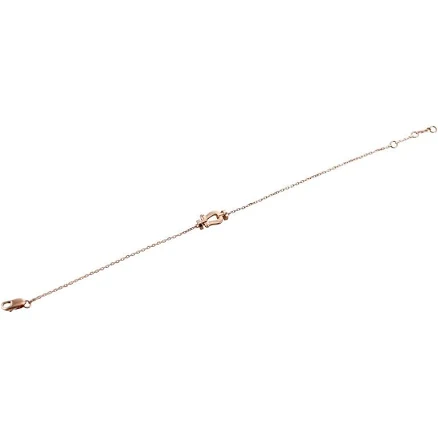 Fred Force 10 18k Rose Gold Chain Bracelet X-small
