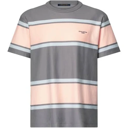 Louis Vuitton Striped Short-Sleeved T-shirt