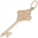 Tiffany Victoria Key Pendant