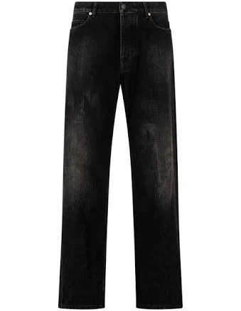 Balenciaga Men's Distressed Relaxed Fit Jeans