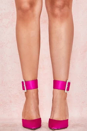 Krista Crystal Buckle Pumps