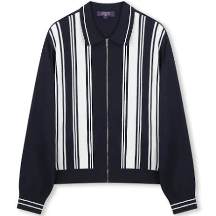Polo STRIPE Knit Zip-Up