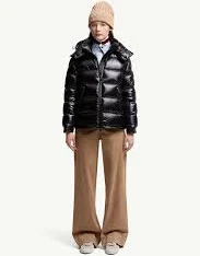 Maire Hooded Short Down Jacket