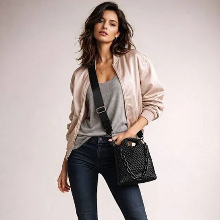 Lola Woven Neoprene Crossbody Bag
