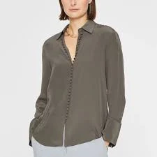 Helek Silk Shirt - New With Tags - NEVER WORN - PINK PEACH (SEE PICS FOR COLOR)
