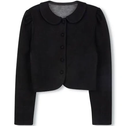 Wool Puff Sleeve Blazer