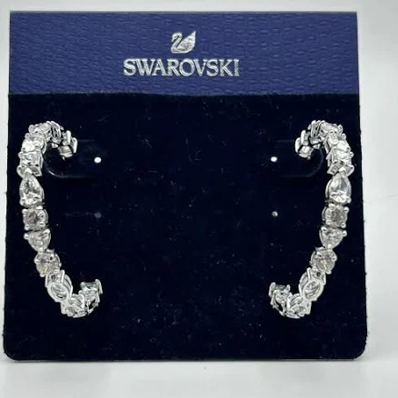 Tennis Deluxe Hoop Pierced Earrings