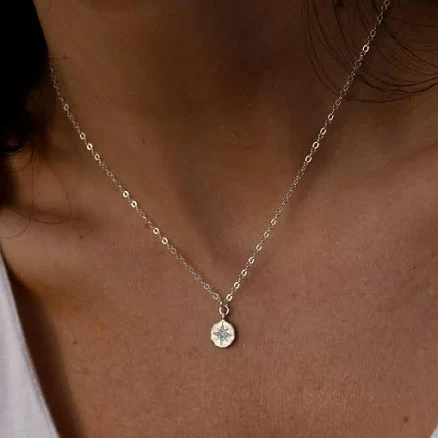 Sterling Silver True North Necklace