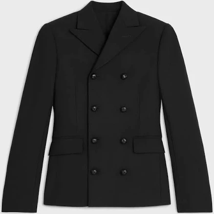 CELINE Women's Cavaliere Stretch Wool Gabardine Jacket