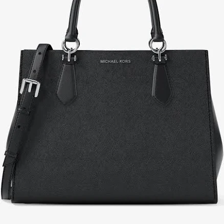 Michael Kors Marilyn Medium Saffiano Leather Satchel