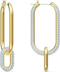 Swarovski Crystal Hoop Earrings