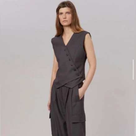 Frankie Shop Maesa Cross Vest