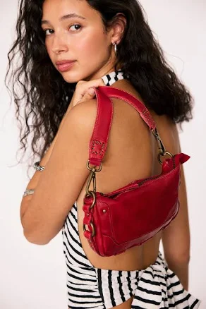Free People Lillie Leather Shoulder Bag
