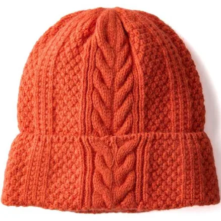 Huckberry Men's Wool Cable Knit Beanie