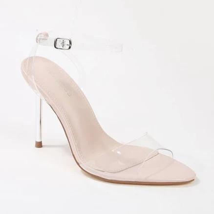 BERNESS Women's Evana Stiletto Patent Sandals