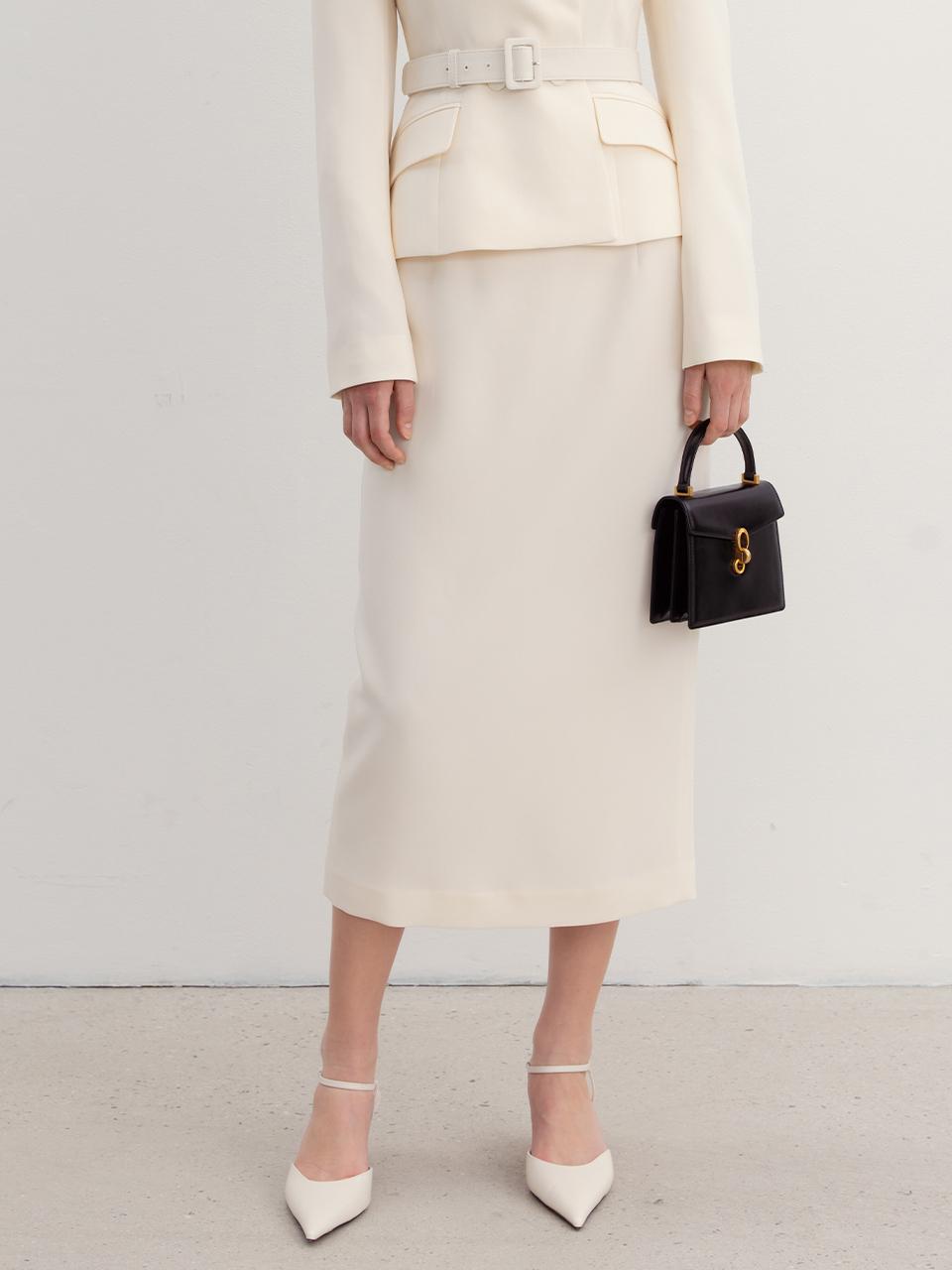 Aviva H-line Long Skirt