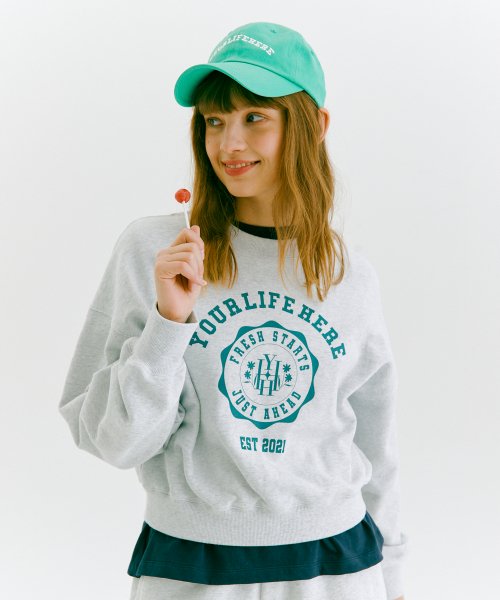 Cute Cropped Sweatshirt
