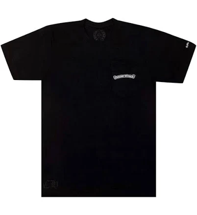 Chrome Hearts Scroll-logo Pocket Men T-Shirt