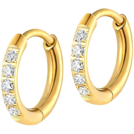 Titanium Dress Me Up Hoops