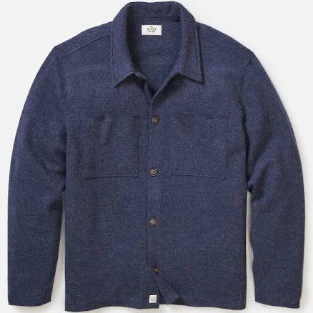 Marine Layer Men's Boiled Wool Overshirt