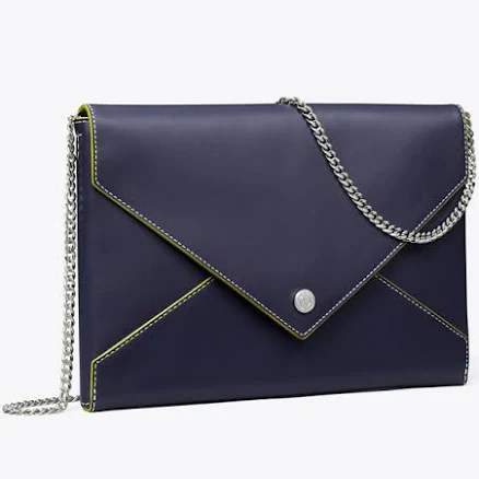 Tory Burch Women's Leather Envelope Chain Pouch