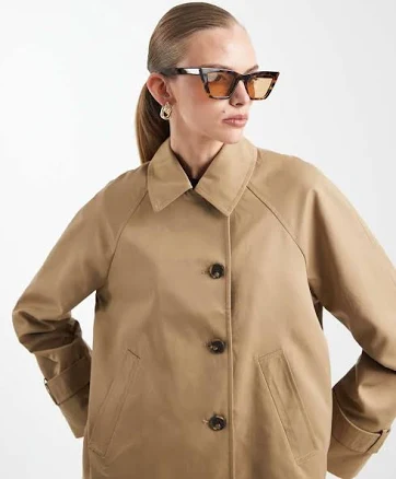 Vero Moda Women's Asymmetric Trench Jacket