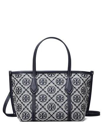 Tory Burch Perry T Monogram Mini Tote Bag