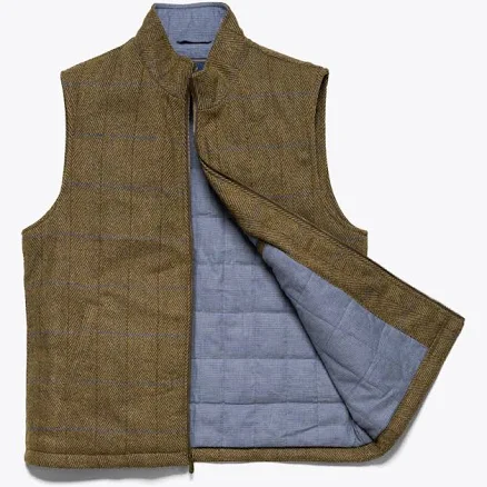 Ashton Wool Herringbone Vest