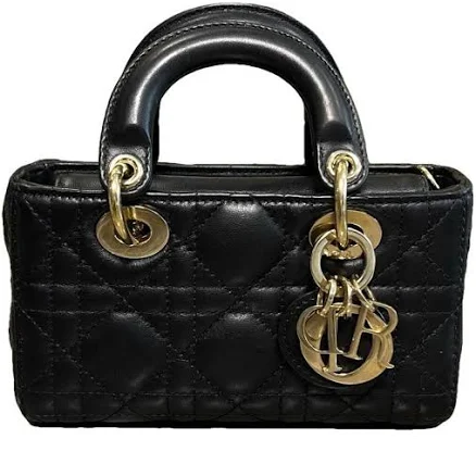 DIOR Women's Mini Lady D-Joy Cannage Lambskin Bag