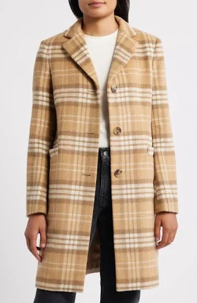 Lauren Ralph Lauren Longline Wool Blend Coat