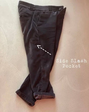 Cord-du Roi Chino Fatigue Made with 13oz Corduroy