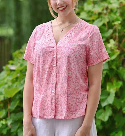 April Cornell Heather Blouse