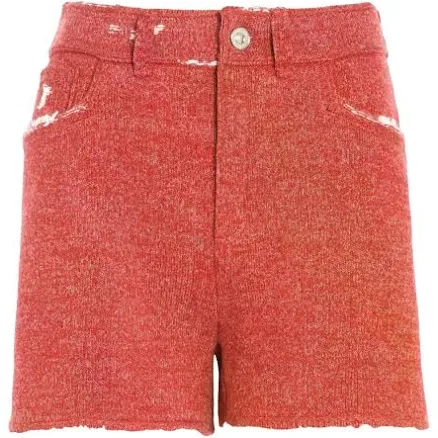 Barrie Fine-knit Fringe Shorts