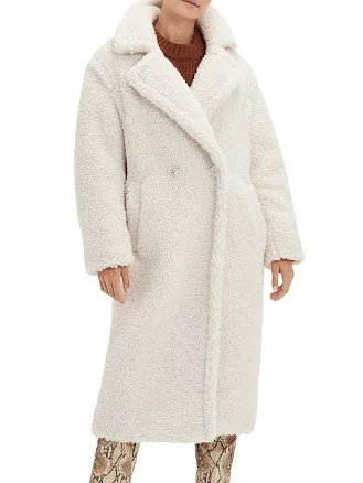 Women's UGG Gertrude Long Teddy Coat