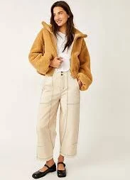 Free People Get Cozy Teddy Jacket