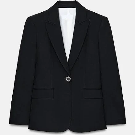 Zara Tailored Shoulder Pad Blazer