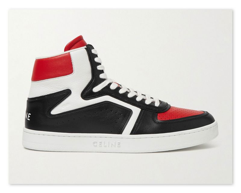 Z Leather High-Top Sneakers