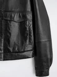 Leather Blouson Jacket